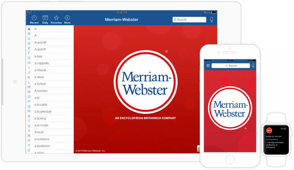 Merriam-Webster: Ứng dụng từ điển tiếng Anh